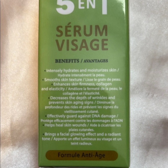 5 in 1 Facial Serum - White - Picture 3 of 4
